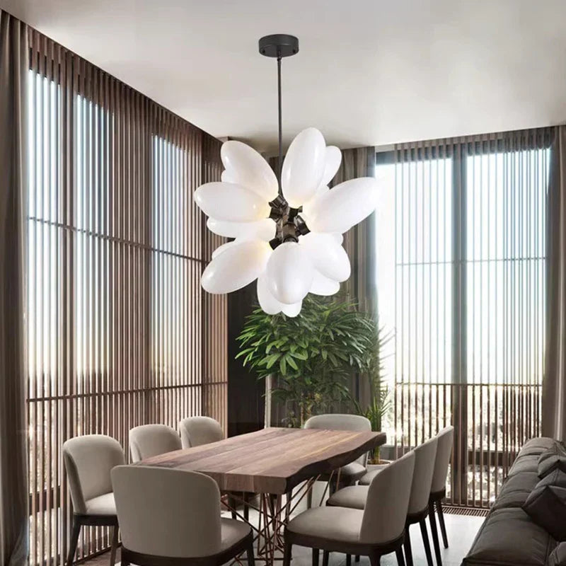 Chrome Modern Hanging Lamp