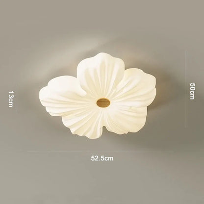 Lámpara de techo DecorBites™ Cream Wind con protección ocular para sala de estar y dormitorio