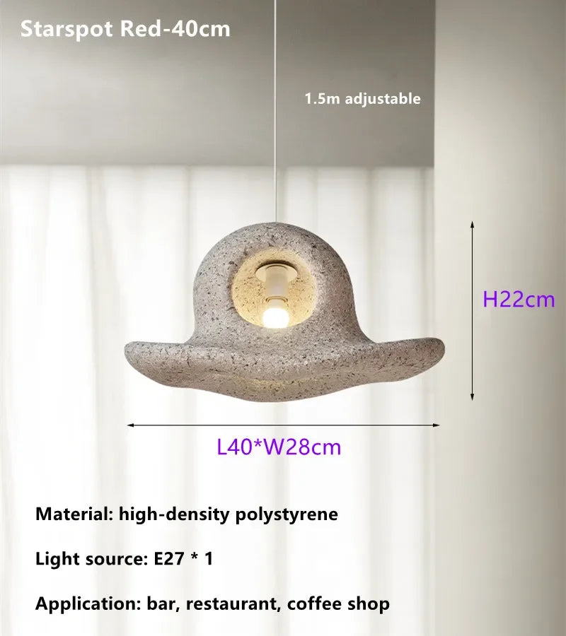 DecorBites™ Island LED Chandelier for Coffee Shop, Bar, Bedroom - Wabi Sabi Personality Indoor Decor