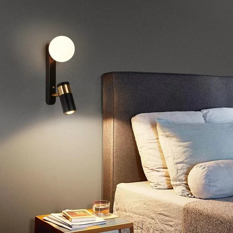 DecorBites™ LED Spotlight Wall Lamp for Bedside Bedroom Study Living Room Decoration