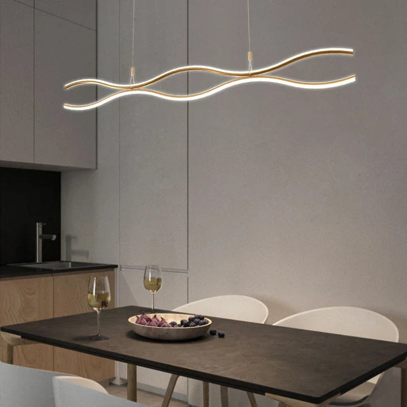 DecorBites™ LED Chandelier for Modern Dining, Bar Table Pendant Light