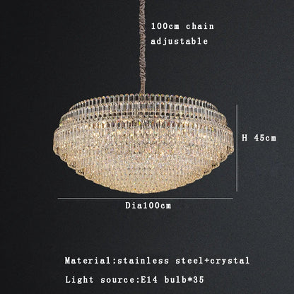 DecorBites™ Crystal Chandelier Lights 2025: Luxury Modern Room Decoration