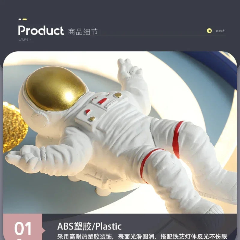 Lámpara de techo DecorBites™ Astronauta, Conejo Espacial, Cohete