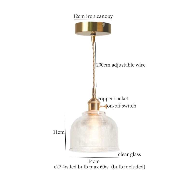 Decorbites™ Grünes Glas LED-Pendelleuchte - Moderne nordische Hängelampe