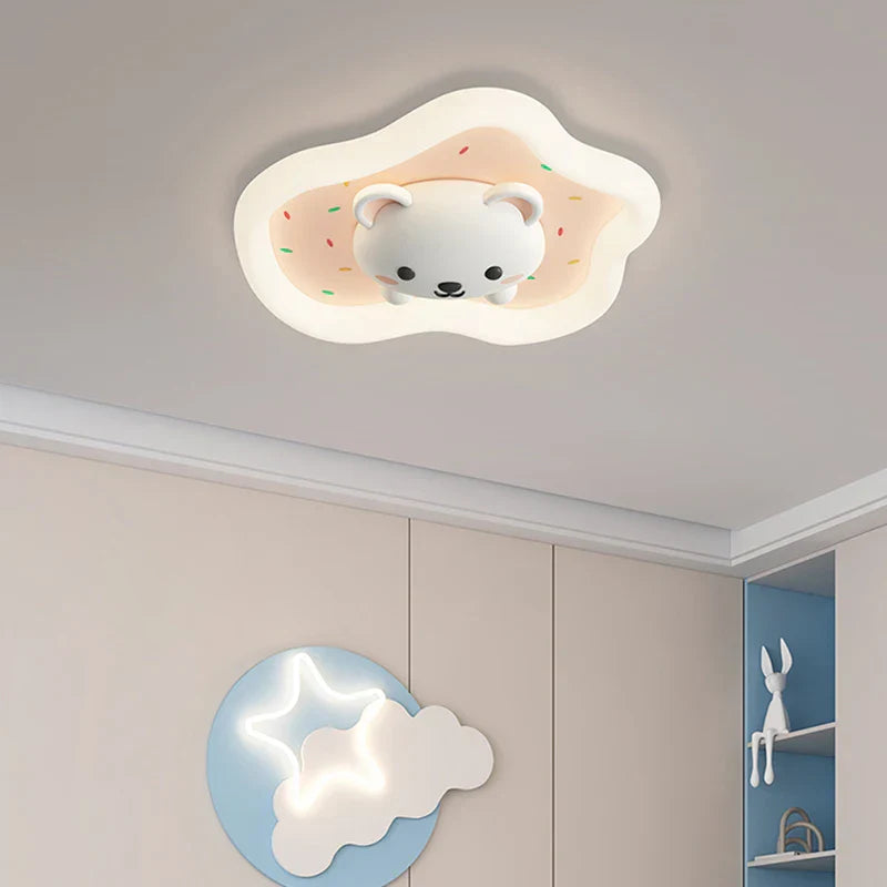 Pink Blue Ceiling Lamp