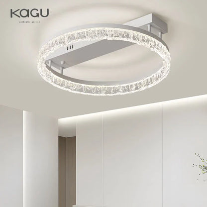 DecorBites™ LED Ring Chandelier with Remote Control - Modern Ceiling Lamp for Home Décor