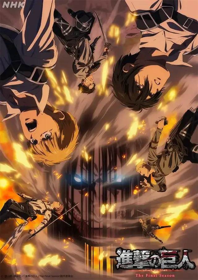 ’Attack on Titan Final Season Poster for Home Decor’