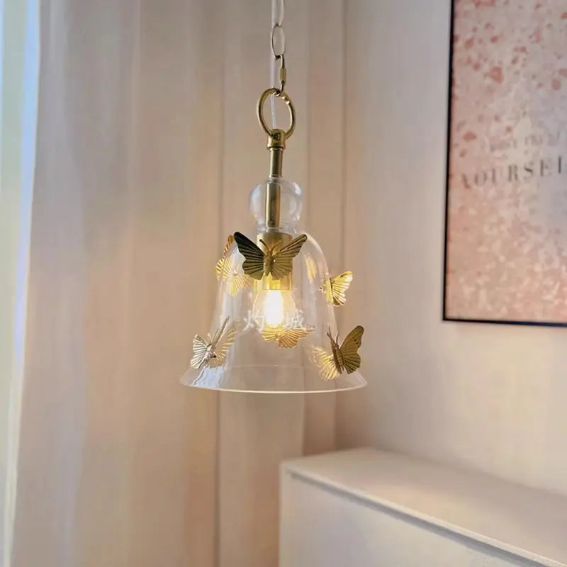 مصباح معلق زجاجي من DecorBites™ لطاولة الطعام والبار وغرفة النوم