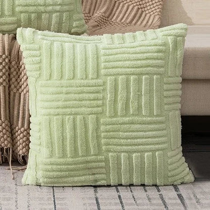 مجموعة أغطية الوسائد بتصميم هندسي من DecorBites™ لديكور الأريكة الأنيق والمعيشة المنزلية