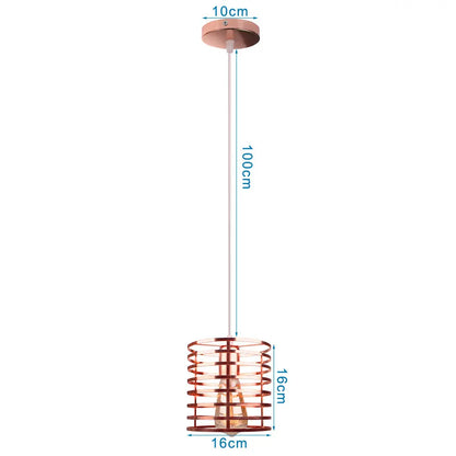 DecorBites™ Industrial Retro Loft LED Pendant Light for Home Living Room Kitchen