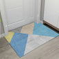 Decobites Velvet Entrance Rug: Absorbent, Anti-Slip, Dirt-Tolerant. Perfect for Living Room & Bathroom.