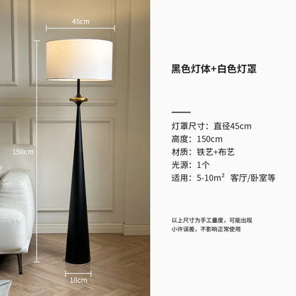 DecorBites™ LED Iron Art Floor Lamp | Wabi-sabi Minimalist Design for Living Room, Bedroom