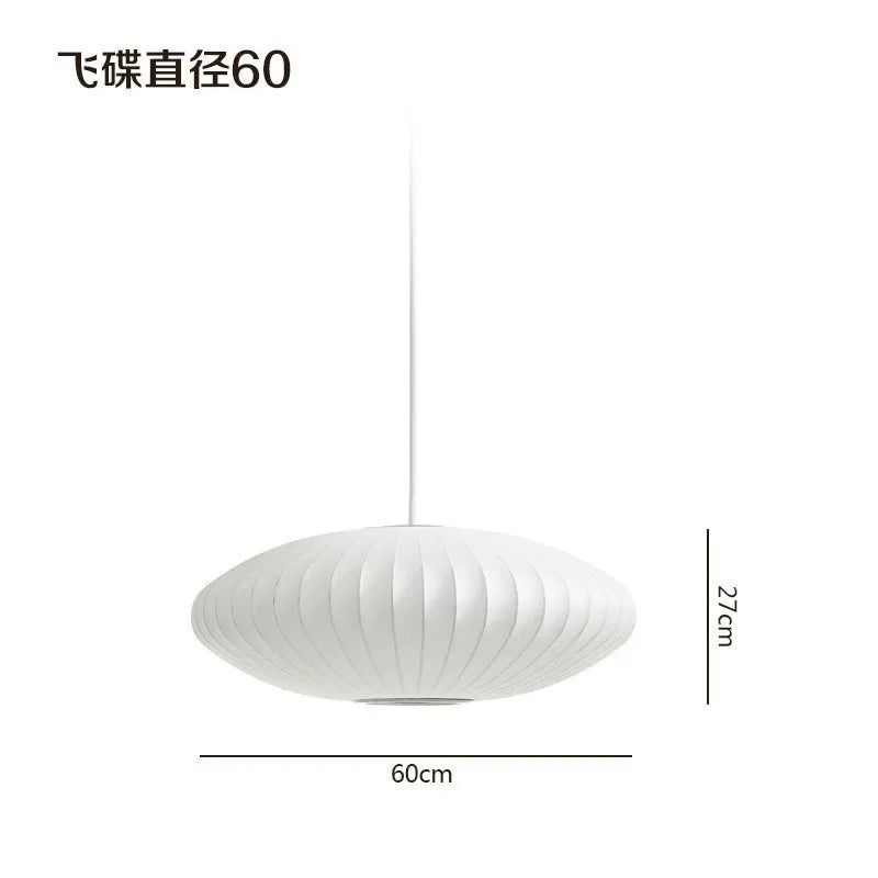 DecorBites™ Bubble Silk Pendant Chandelier for Dining Living Room Kitchen Island & Bedroom