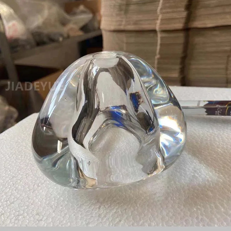 Lámpara de araña LED nórdica DecorBites™ Crystal Ball: Iluminación decorativa moderna para escaleras