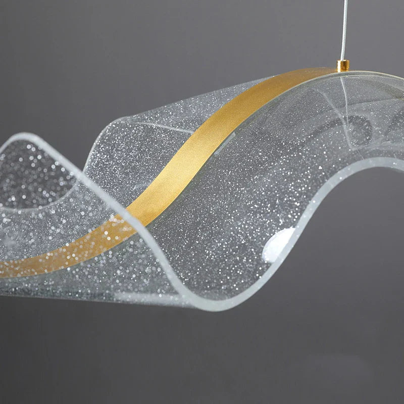 Acrylic Adjustable Dining Chandelier