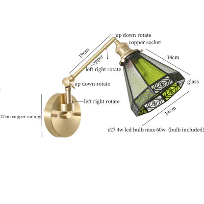 DecorBites™ Clear Glass LED Wall Sconce Switch Light - Nordic Minimalism Design