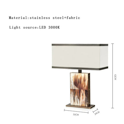 Lámparas de mesa de lujo italianas DecorBites™ para decoración del hogar y hoteles