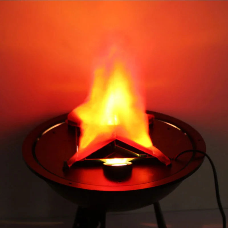 DecorBites™ Electronic Brazier Flame Lamp for Halloween Decor, Bar & Hotel Ambiance