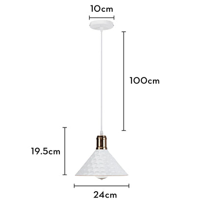 DecorBites™ Iron Pendant Light for Dining Room, Kitchen, and Bedroom