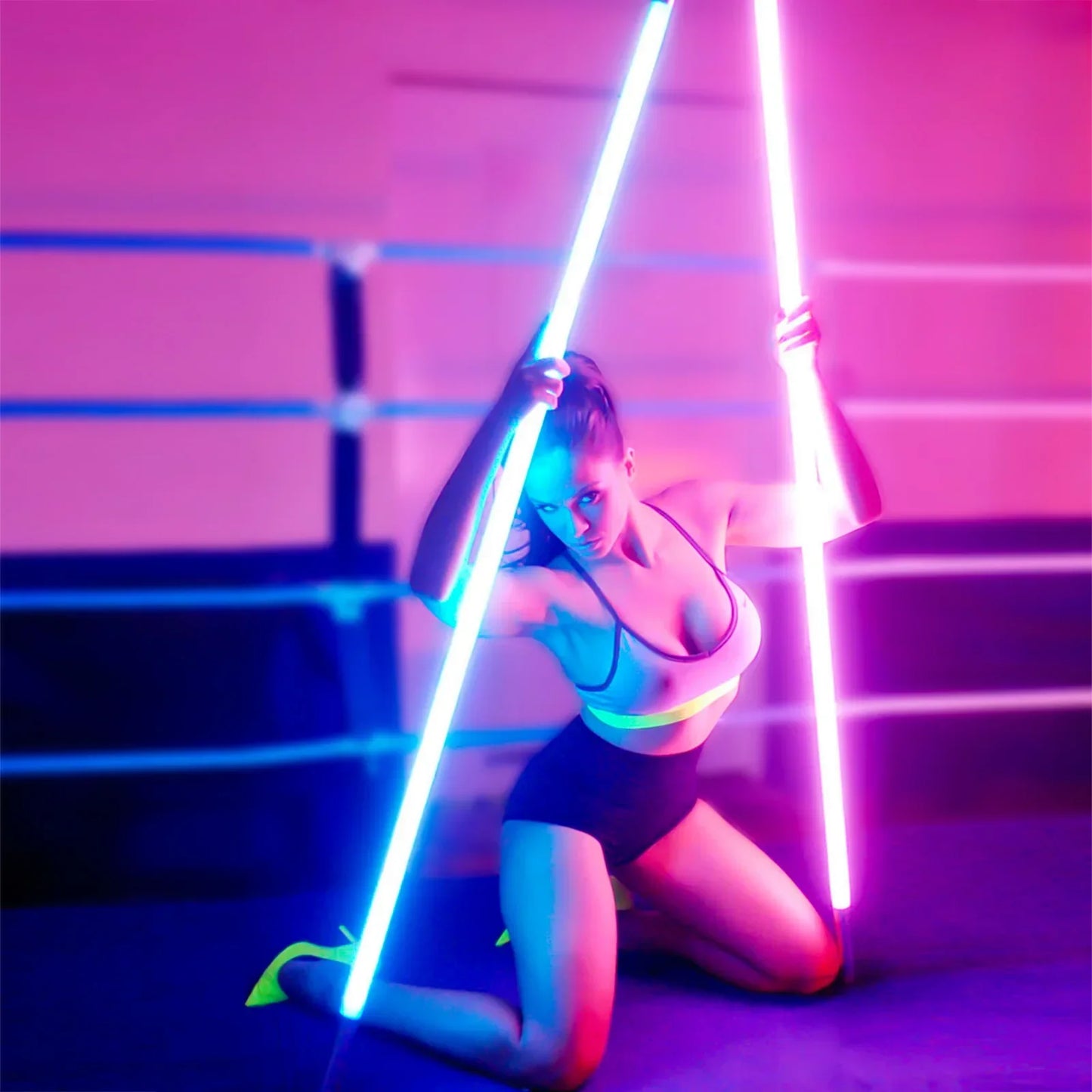 DecorBites™ LED Bar Mood Light Sticks for Home Party Decor and Photography