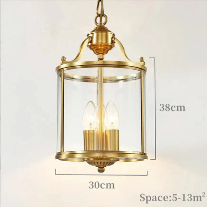 DecorBites™ Bronze Glass Chandelier Pendant Lights for Country Home Decor