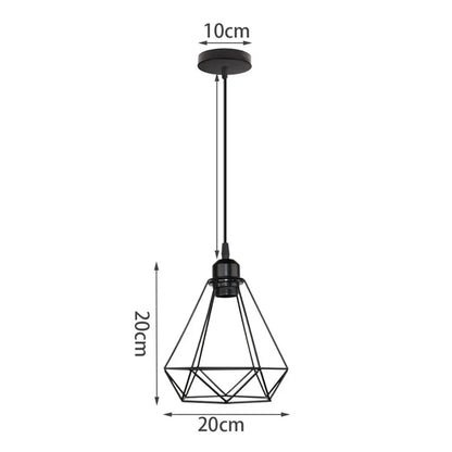 DecorBites™ Industrial Metal Ball Pendant Light for Bedroom Kitchen Island