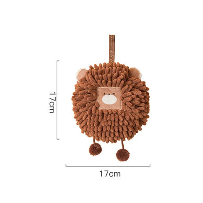 DecorBites™ Cat Kitchen Hand Towel Microfiber Chenille Super Absorbent Quick-dry Home Towel