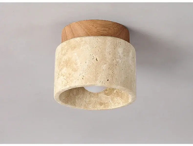 DecorBites™ Yellow Marble Ceiling Light for Home or Commercial Spaces