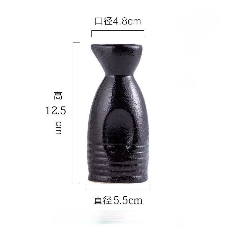 DecorBites™ Ceramic Wine Sake Set with Heater and Dispenser