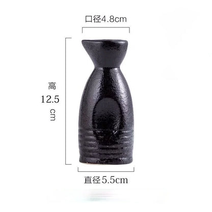 DecorBites™ Ceramic Wine Sake Set with Heater and Dispenser