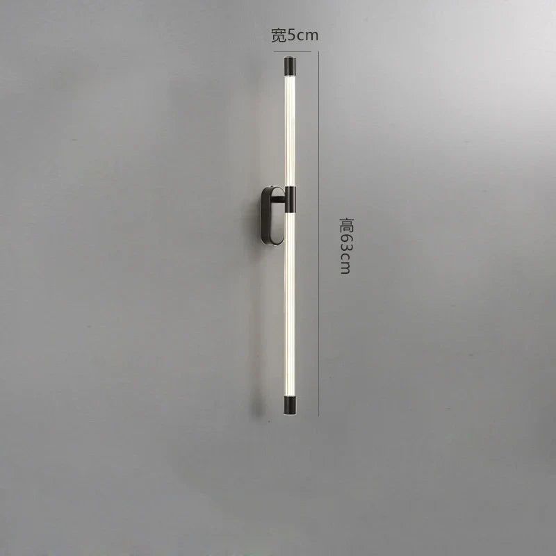 Lámparas de pared Decorbites™ de líneas geométricas doradas para la decoración de hogar moderna de lujo