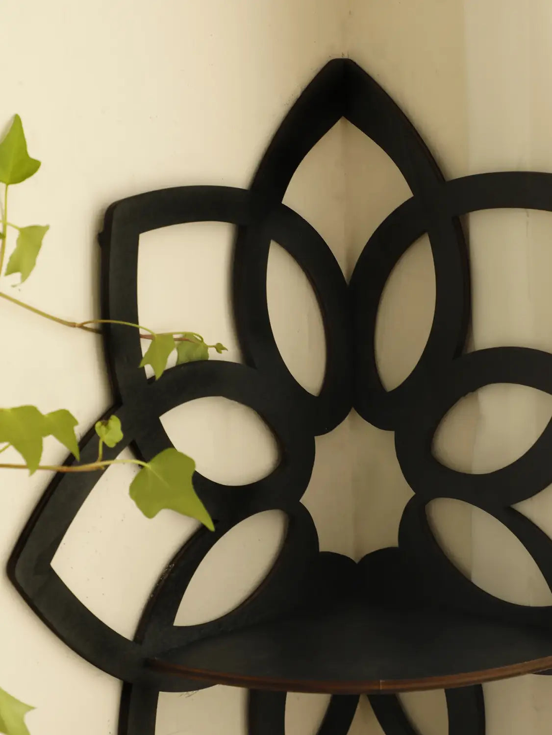 DecorBites™ Lotus Floating Wall Shelf - Multi-Style Home Decor