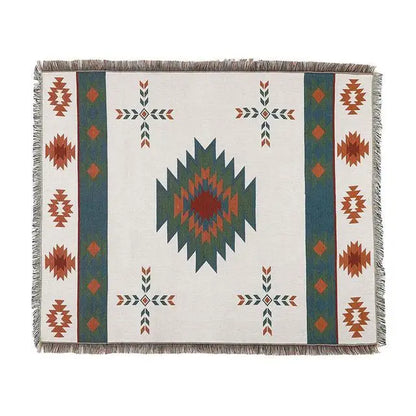 DecorBites™ Bohemian Knit Throw Blanket