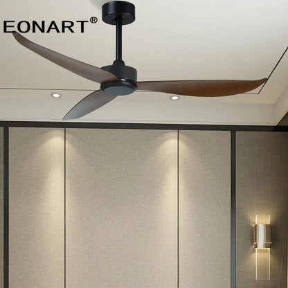 DecorBites™ 46" Plastic Blade Ceiling Fan with Remote Control for Living Room