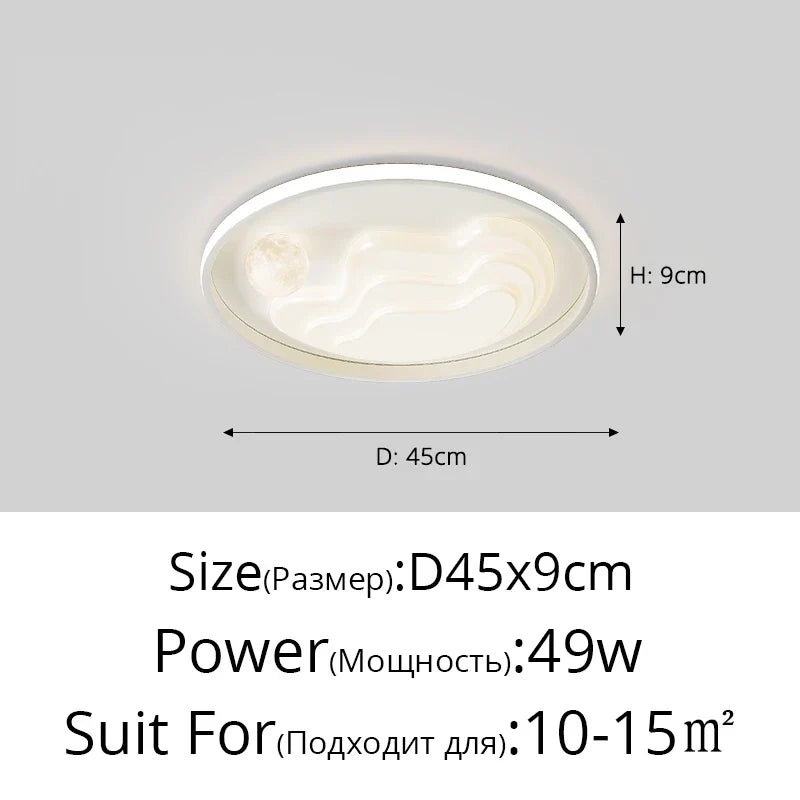 DecorBites™ LED Chandelier: Modern Lighting Fixture for Home Decor, White Lustre Lights