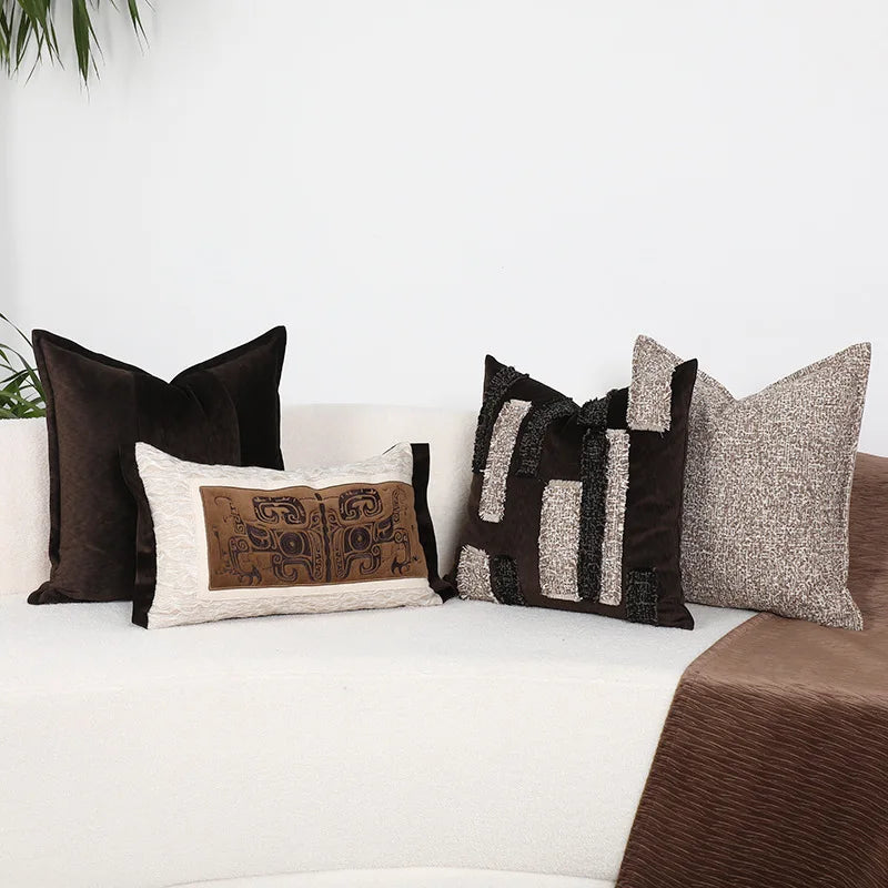 Funda de Almohada Boho de Alta Gama Decorbites™ 45x45cm