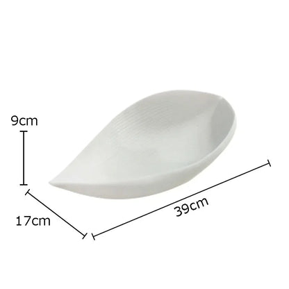 DecorBites™ Leaves Tray Jewelry Stand - Multicolour Earrings & Necklace Display Plate