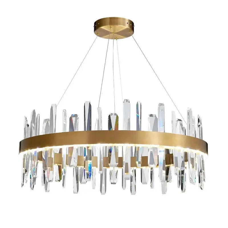 Decorbites™ K9-Kristall-LED-Runde-Deckenleuchte für Küchen-, Wohnzimmer- und Schlafzimmer-Dekoration