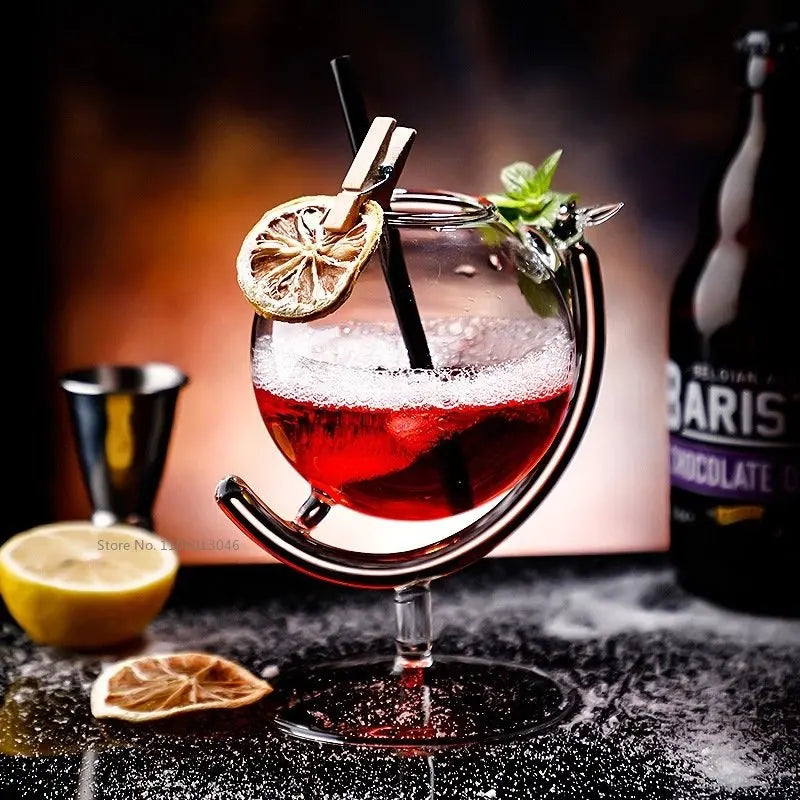 Juego de vasos de vino con forma de globo Decorbites™ para fiestas y eventos en el bar de casa