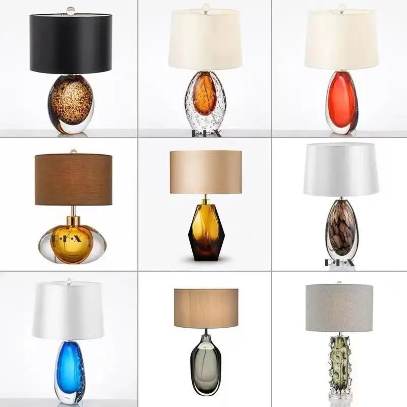 DecorBites™ Glaze Table Lamp - Nordic Modern Design for Living Room, Bedroom, Hotel