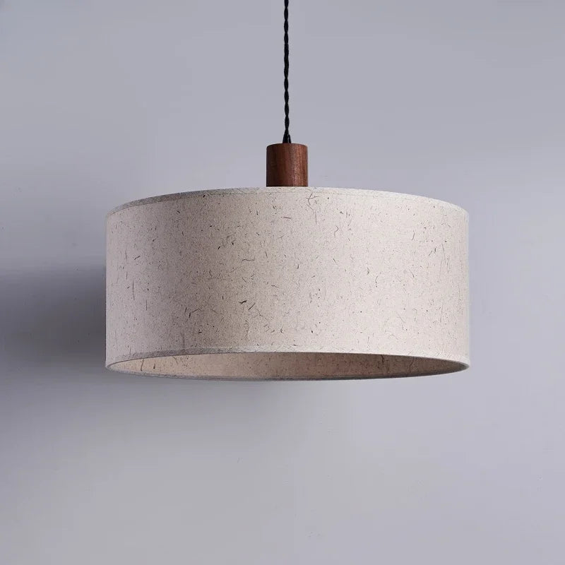 Lámpara de araña DecorBites™ Cream Wabi-sabi, estilo retro japonés, para decoración de dormitorios.