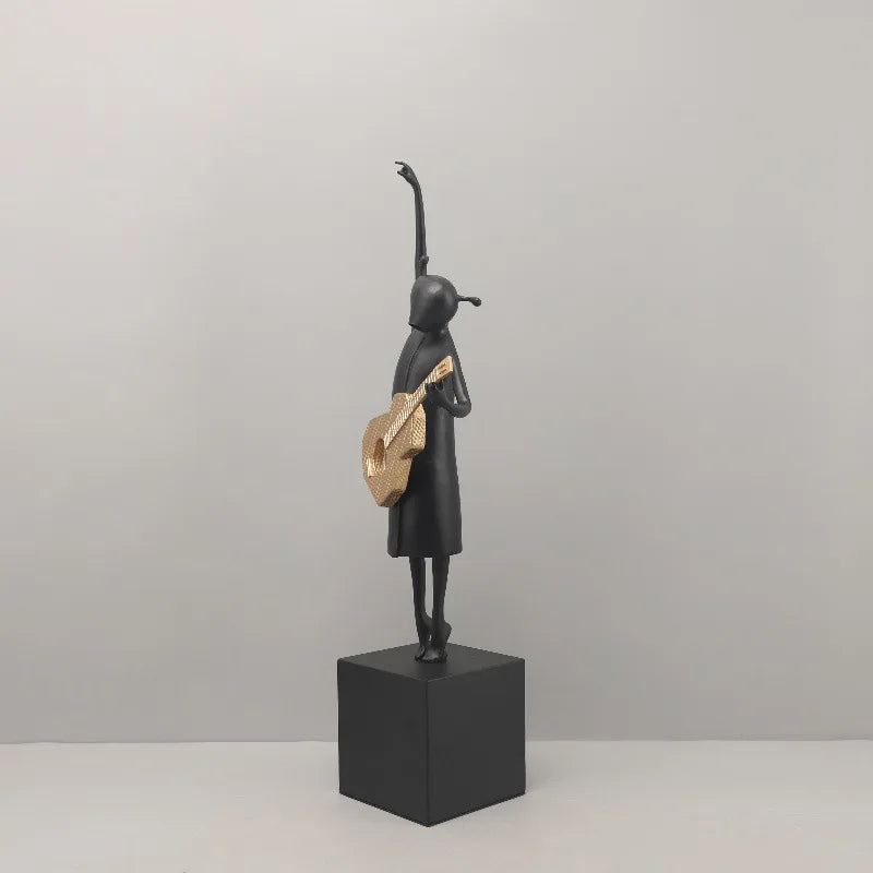 DecorBites™ Guitarist Resin Figure Sculptures Home Decoration Figurines
