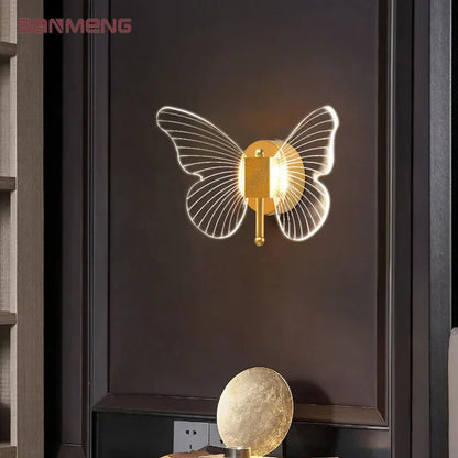DecorBites™ Butterfly Nordic LED Wall Lamp Modern Sconces Lights for Home Decor