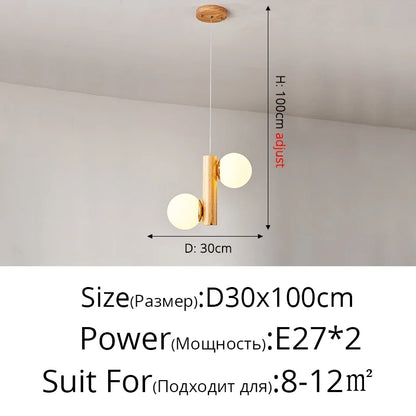 DecorBites™ E27 Pendant Lamp: Retro Style for Bedroom, Study, Living Room, Dining Table & Home Décor
