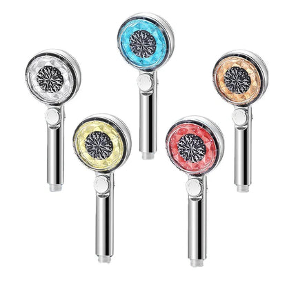 DecorBites™ LED Filtered Shower Head with Digital Display - High Pressure Water Saving