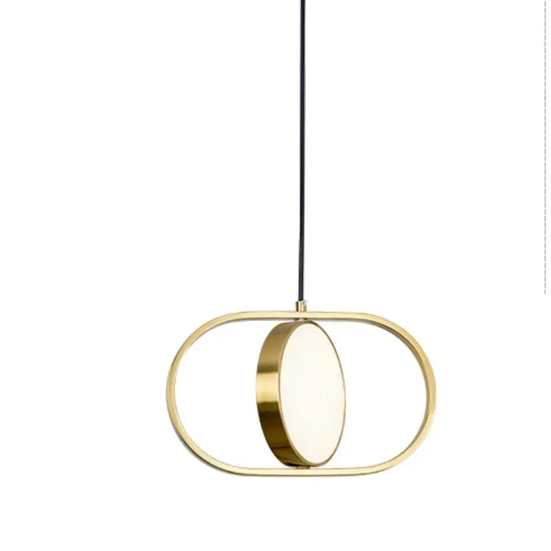 DecorBites™ Gold Pendant Lights for Bedroom Kitchen Dining Room Decor