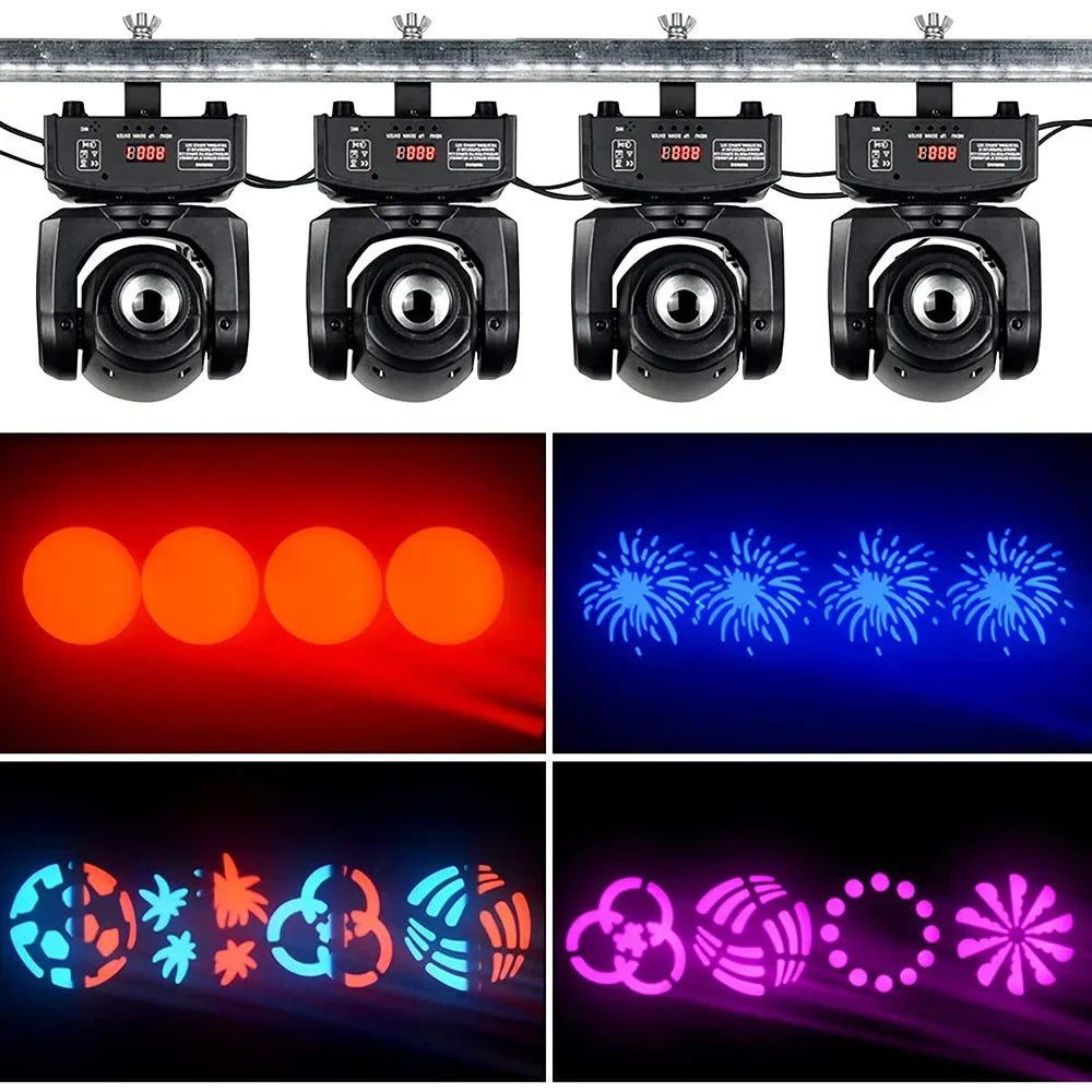 DecorBites™ Big Dipper 10W Spot Light with Pattern Effects and DMX512 Control