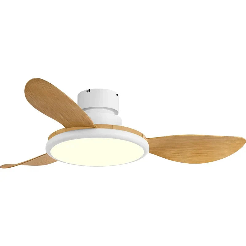 Ventilador de techo LED DecorBites™ con control remoto, diseño moderno, bajo consumo de energía