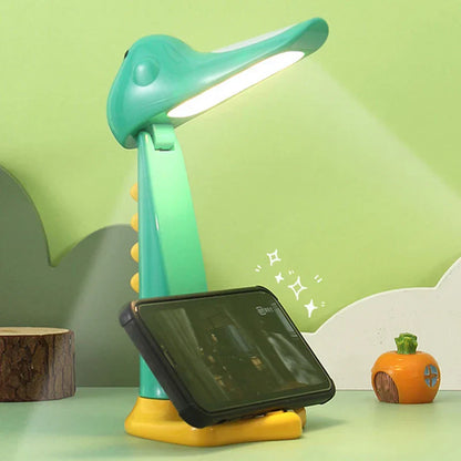DecorBites™ Cute Dinosaur LED Night Light for Kids USB Rechargeable Table Lamp