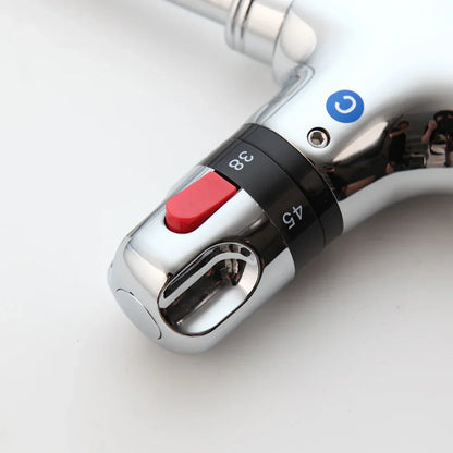 DecorBites™ Brass Kitchen Sink Faucet w/ Swivel Spout & Thermostatic Control